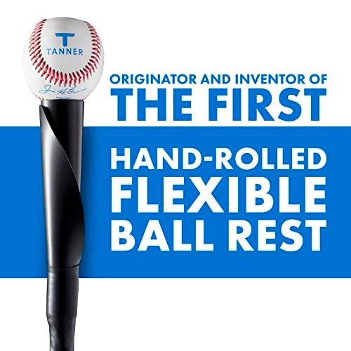 Tanner Youth Tanner Tee - The Original | Baseball-Softball-T Ball Tee for Kids Up to Age 8 | Adjustable Height 20"-32" | Shorter Version of The Tanner Adult Batting Tee - Image 5