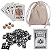 WE Games Double 6 Dominoes Combo Set 12in1 Travel Games for Families and Adults Dice Poker Games - Image 2