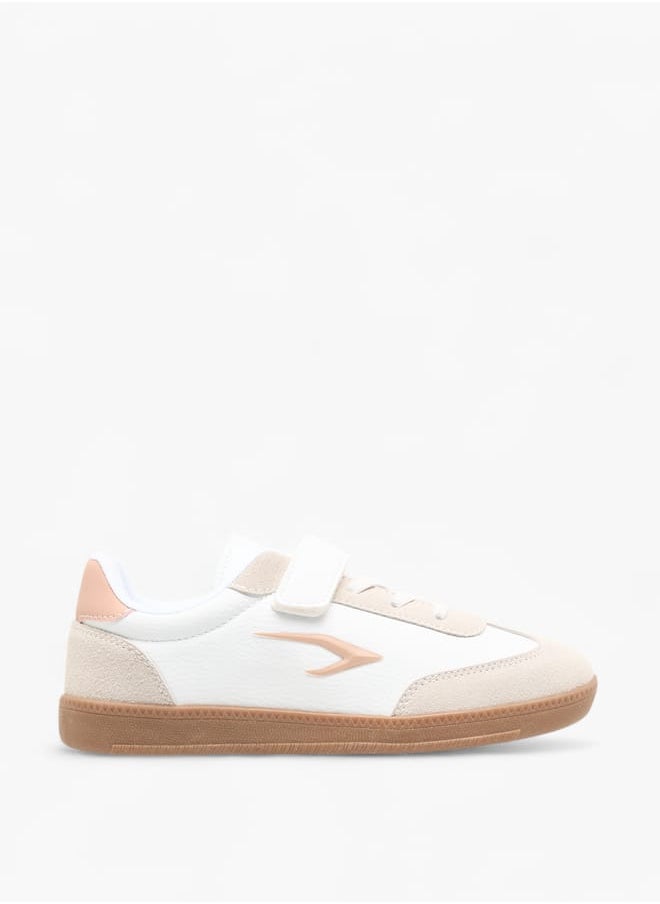 Dash - Girls Panelled Sports Shoes With Hook And Loop Closure - Image 1