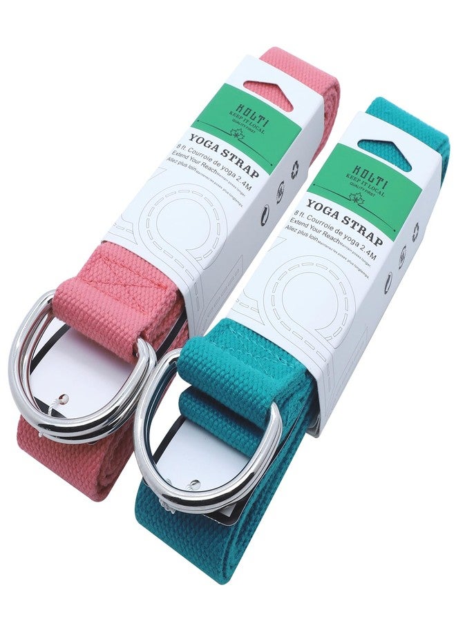 Kolti Yoga Exercise Adjustable Straps with Durable D-Ring For Pilates & Gym Workouts - Image 2