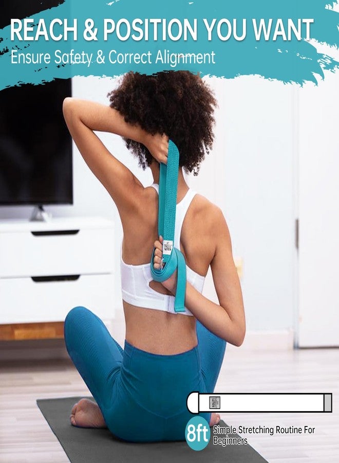 Kolti Yoga Exercise Adjustable Straps with Durable D-Ring For Pilates & Gym Workouts - Image 4