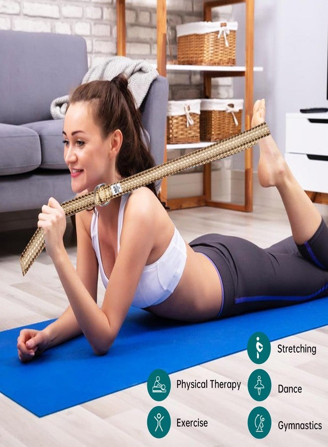 Kolti Yoga Exercise Adjustable Straps with Durable D-Ring For Pilates & Gym Workouts - Image 5