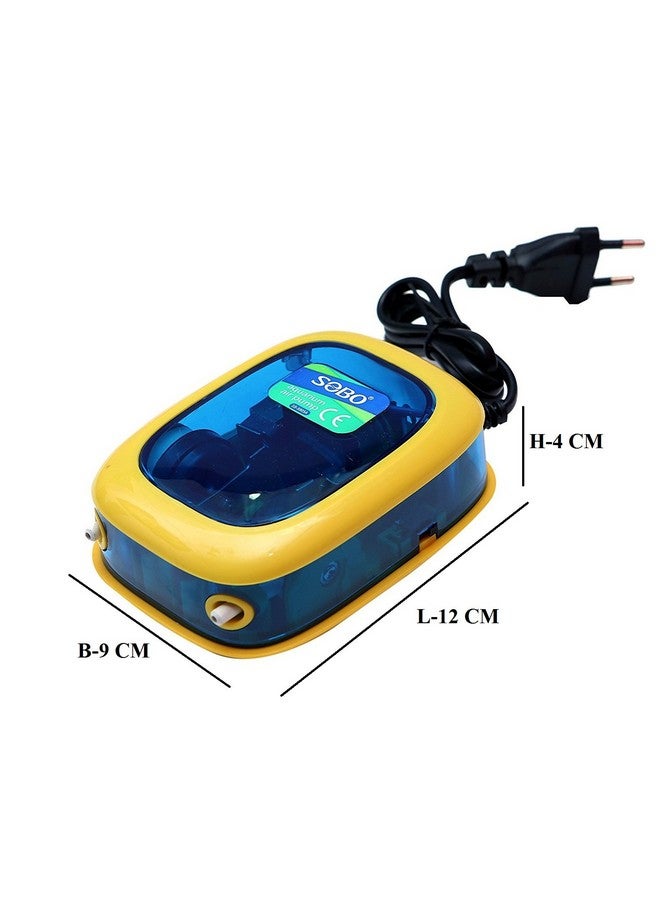 Sobo Aquarium Air Pump 2 Nozzle (SB-9905A) - Image 2