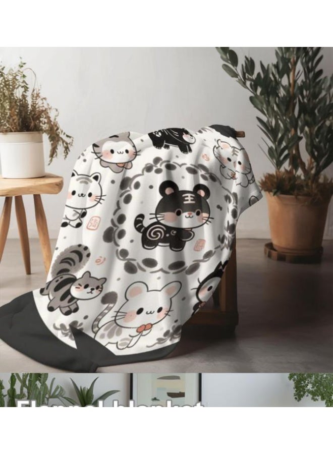 general Flannel thin blanket (warm and comfortable, suitable for sleep, gaming, dust removal and sandproof) 150cm*200cm - 632 - Image 3