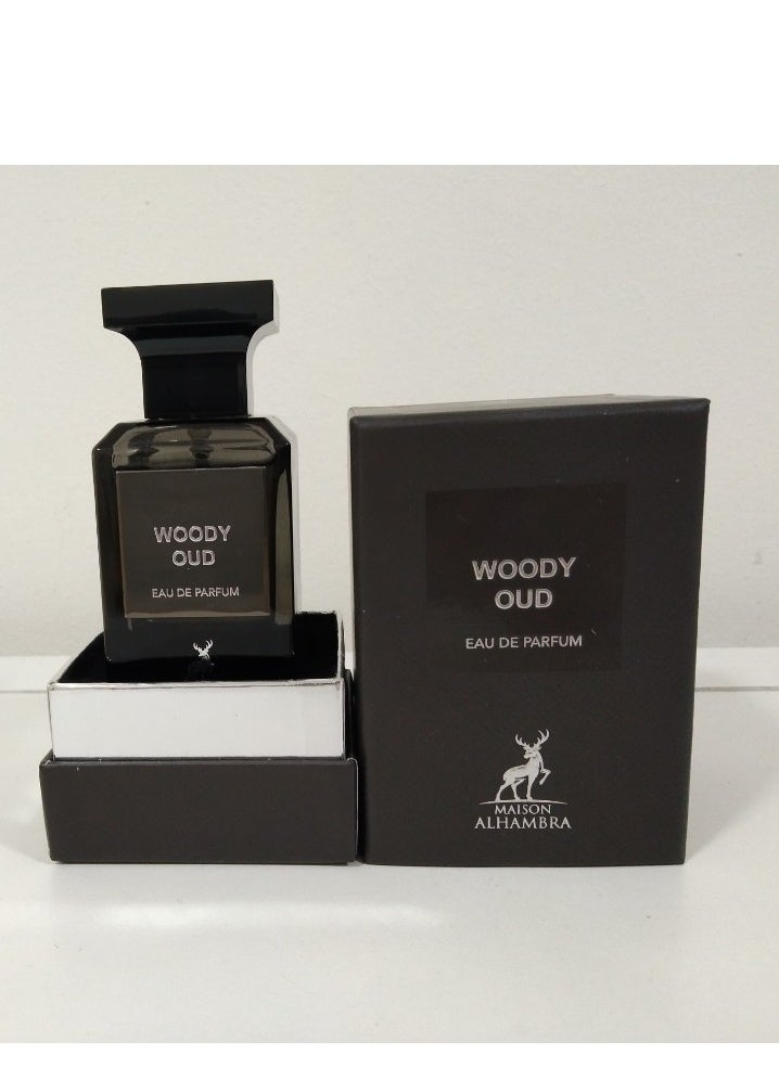 MAISON ALHAMBRA - Maison Alhambra Woody Oud Eau De Parfume 80ml - Image 1