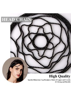 1920S Flapper Accessories For Women Roaring 20S Great Gatsby Headband Rhinestone Headpiece Wedding Hair Pieces For Brides Black - pzsku/Z2560CE22E6565D4EDCF0Z/45/_/1735567041/a2b59df0-a3d8-4b22-855f-ced3ec40ee02