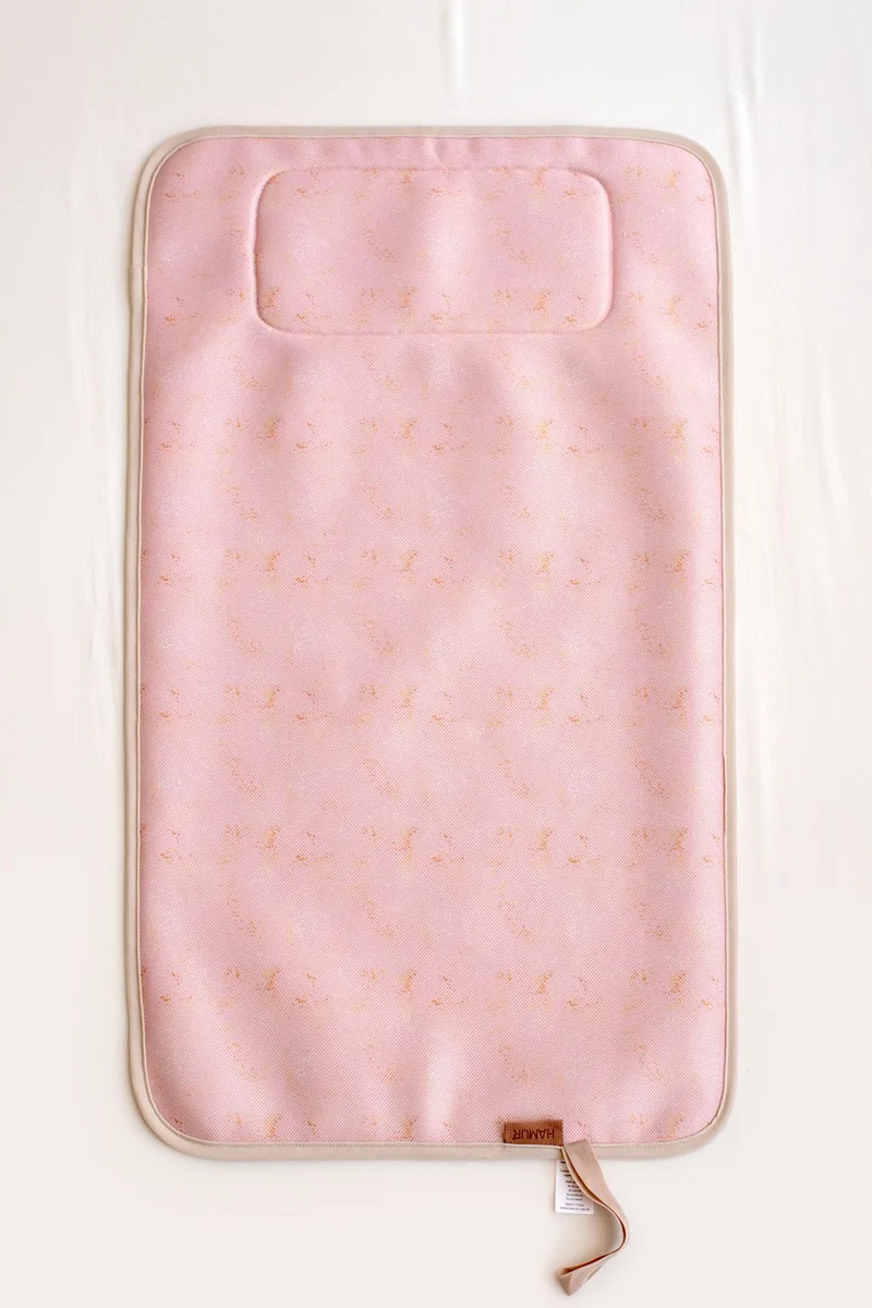 Hamur Dough Mother Baby Care Newborn Changing Pad Cushion Cover Solid Pink