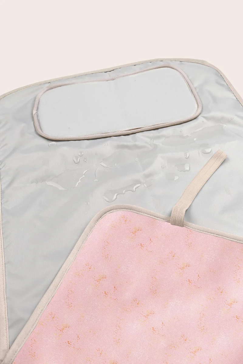 Hamur Dough Mother Baby Care Newborn Changing Pad Cushion Cover Solid Pink