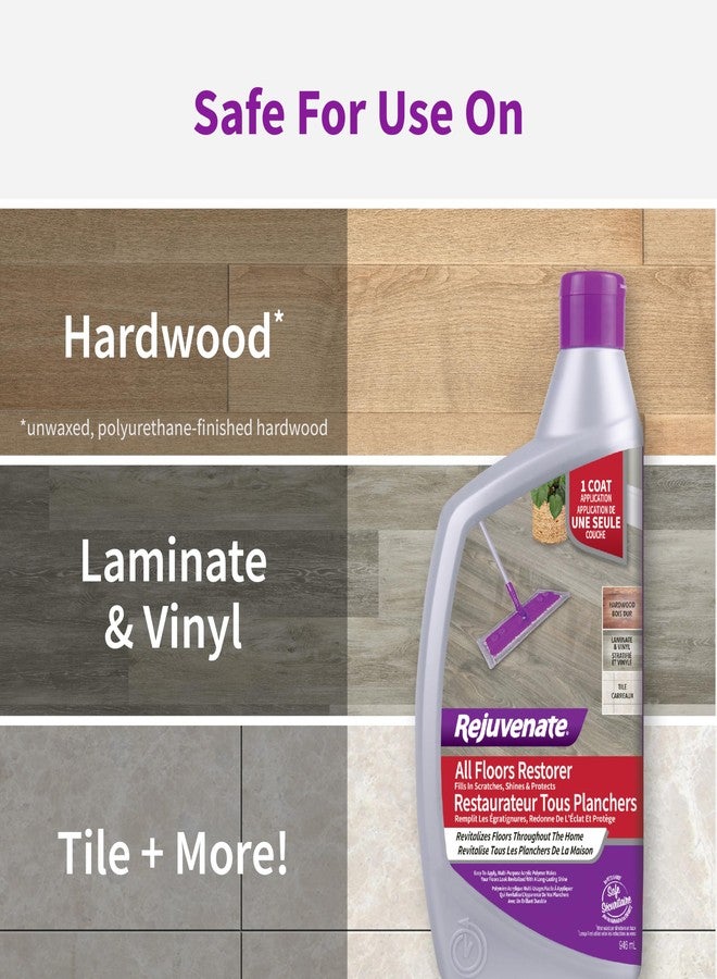 Rejuvenate All Floors Restorer Fills Scratches, Shines And Protects All Floor Types, Including Hardwood, Laminate, Vinyl And Tile, 32 Ounces - Image 3