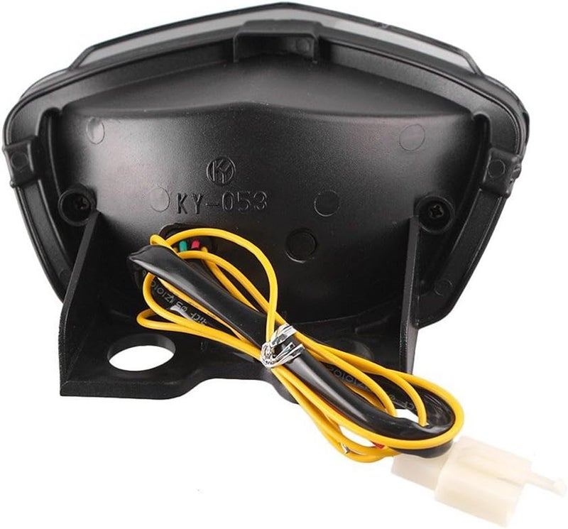 PACASK Motorcycle LED Tail Light Smoke Signal Light for Kawasaki Ninja 250R 2008-2012 - Image 3