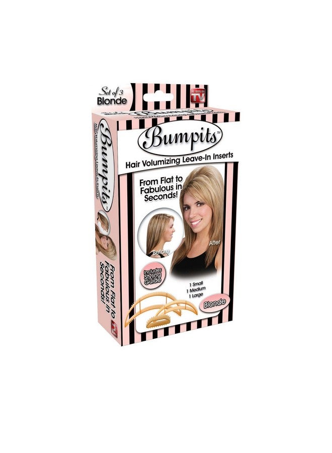 Bumpits Bi021712 Hair Volumizing Leavein Inserts Blonde