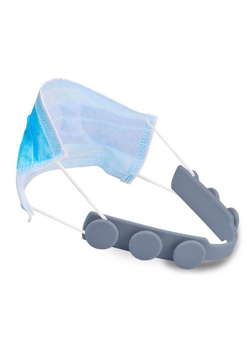 Y&D Face Mask Holder Portable Clip Folding Bag Adjustable AccessoriesStrap Hook Ear Cord Extension Buckle, for Pollution Prevention and Relieve Pain Grips Buckle  - Image 1