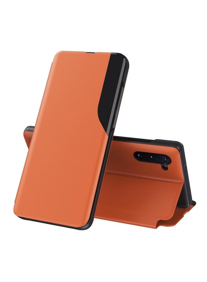 S-TOP Case For Samsung Galaxy Note 10 Plus Attraction Flip Holder Leather Phone Case - Image 1