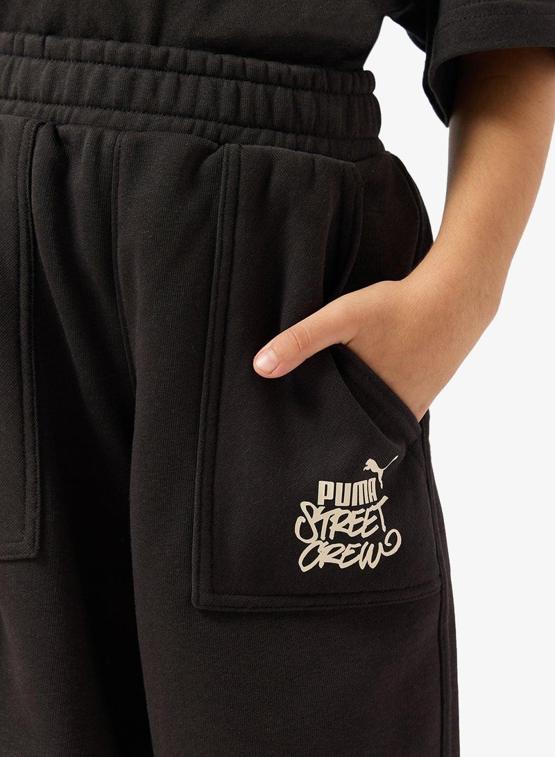 PUMA youth mid 90s relaxed shorts - Image 4