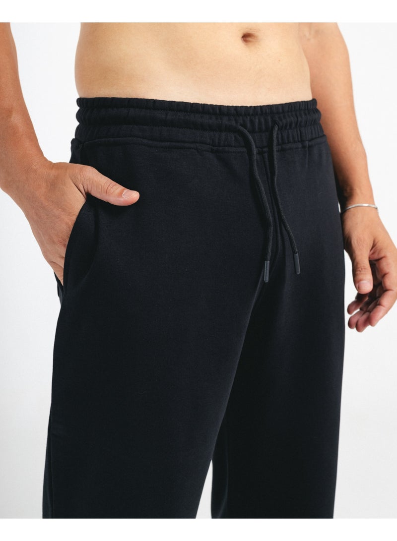 Feathers Men’s straight leg cotton sweatpants with a back pocket - Image 4