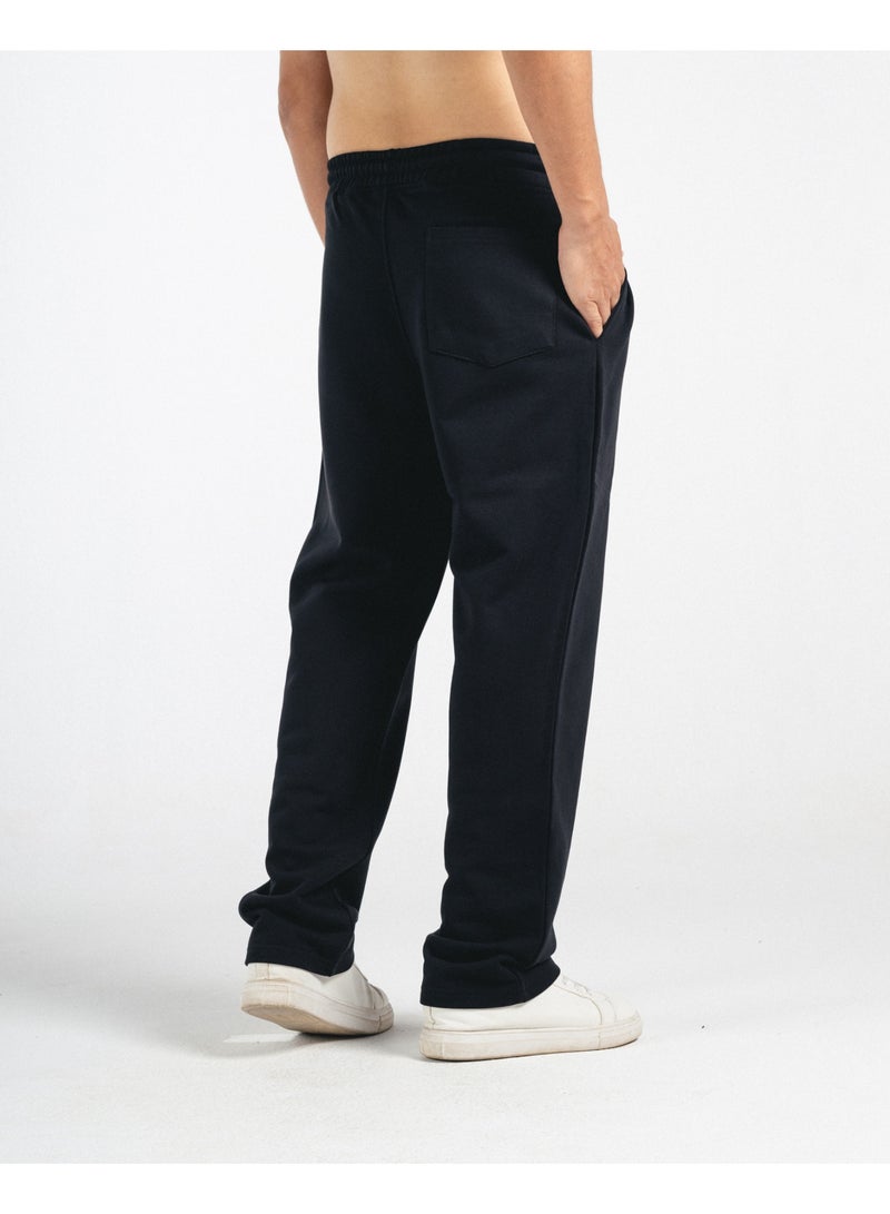 Feathers Men’s straight leg cotton sweatpants with a back pocket - Image 3