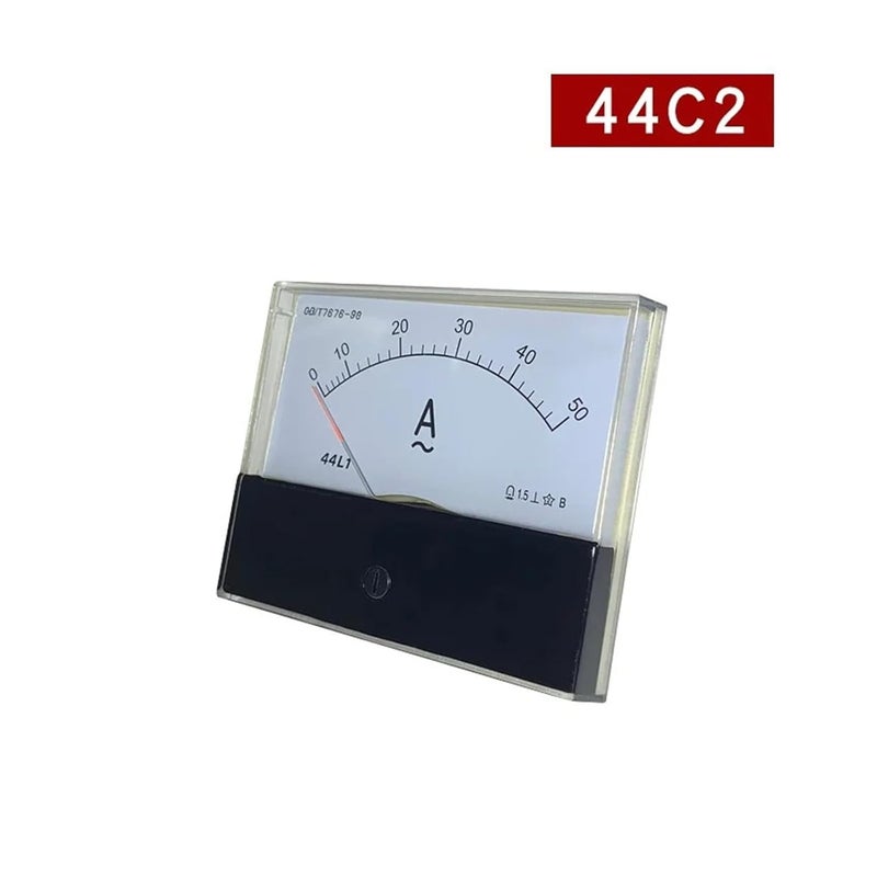 44c2 DC Voltmeter dc10v 20V 30V Tachometer 1500rpm Pointer Meter 80x100 44c1(150V) - Image 2