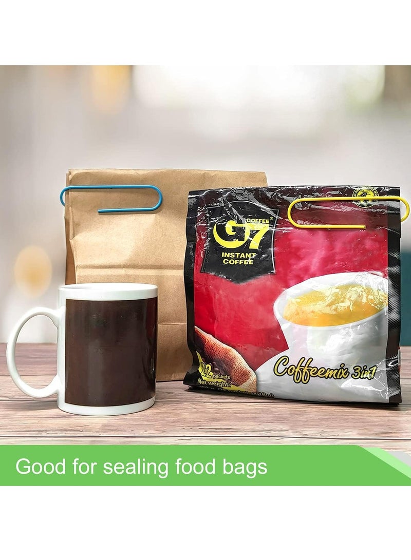 Loquat 30 Pcs Jumbo Paper Clips Large Paperclips(6 Colors) - Image 5