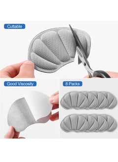 Joyelink Soft, Breathable, Wear-Resistant, and Drop Resistant Heel Patch, Suitable for Various Shoe Types with an 8-piece Set  - Image 5