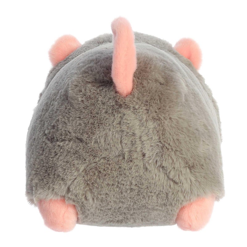 AuroraÂ® Adorable Spudstersâ„¢ Odin Opossumâ„¢ Stuffed Animal - Round Shape Makes for Comforting Cuddles - Perfect for Kids All Ages and Animal Loving Adults - Grey 11 Inches - Image 4