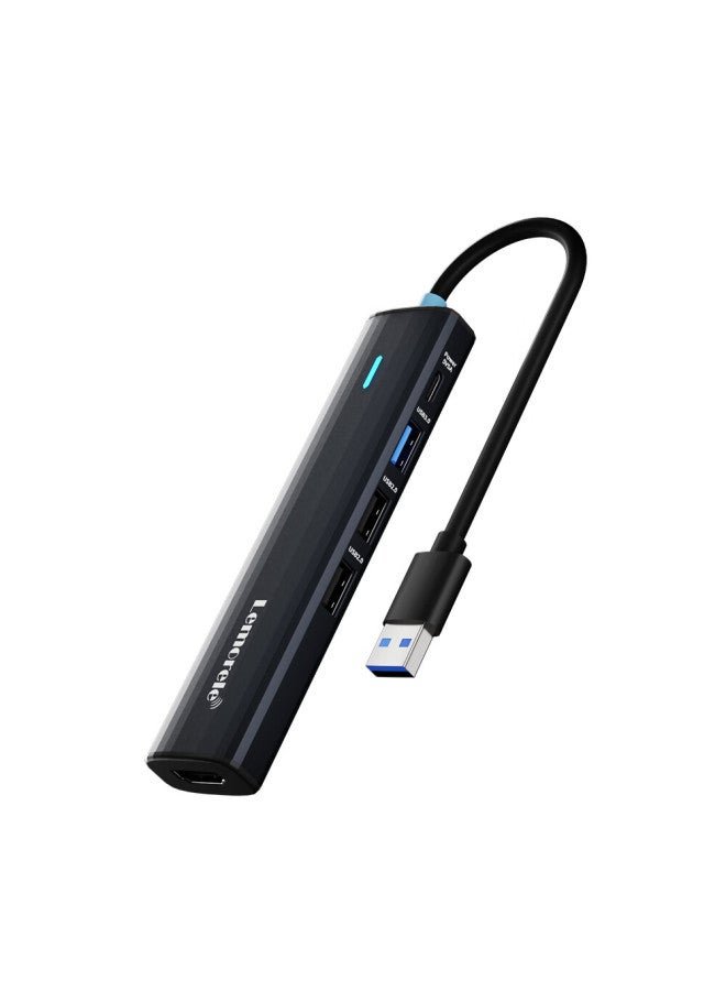 Lemorele Usb To Hdmi Docking Station Laptop Usb Hub Hdmi Cable Macbook Screen Splitter Multi Usb Port Tc123 Plus - Image 4