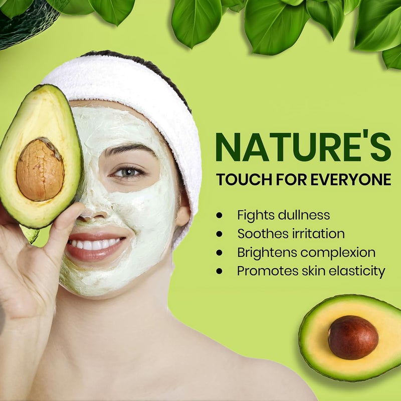 CORNELLS WELLNESS CORNELLS Super Foods Avocado & Manuka Honey Facial Mask For Nourishing Skin | For Men & Women Hydrating Mask for Healthy Revitalized Skin - 400gm - Image 2