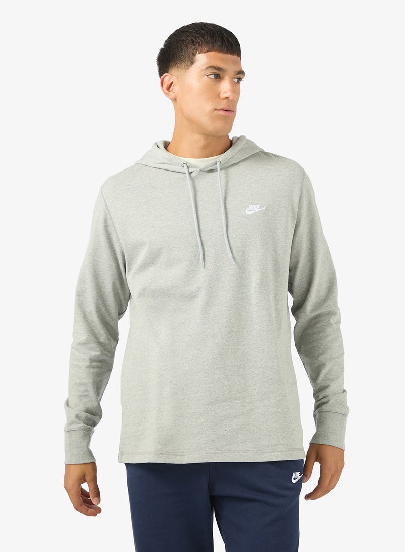 Nike Club Knit Pullover Hoodie - Image 1