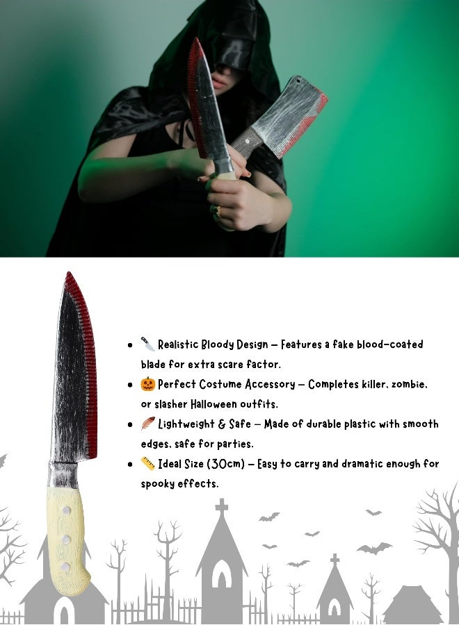 Feelings Halloween Knife Toy 34Cm - Image 2