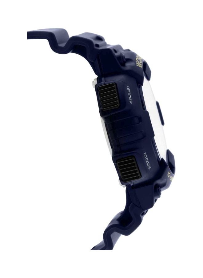 كاسيو ساعة تيليميمو 30 رقمية وبعقارب طراز AEQ-110W-2A - قياس 47 مم - لون كحلي رجال - Image 3