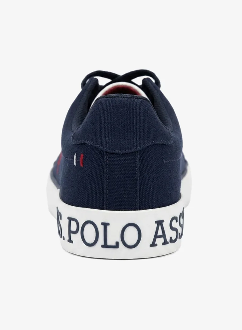 U.S. Polo Assn.  Men’s Navy Knit Casual Sneakers – Lightweight Lace-Up Walking & Lifestyle Shoes for Men | Best Price UAE