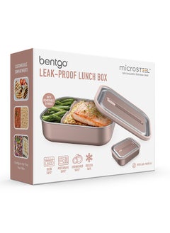 Bentgo Stainless Steel Leak Proof Lunch Box - Rose Gold  - Image 5