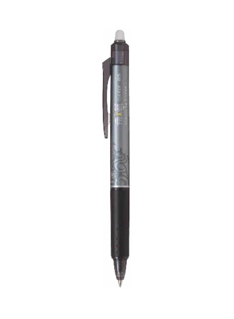 PILOT 1-Piece Frixion Clicker Erasable Pen 0.5mm Tip Black Ink - Image 2