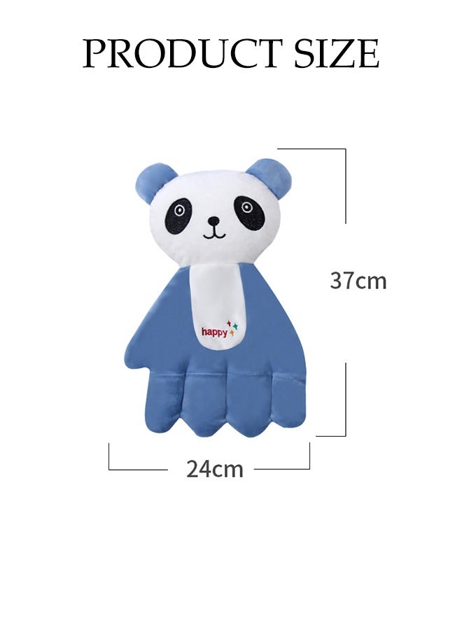 DUNISO وسادة اليد المهدئة للرضع، وسادة مضادة للخوف مع بطانة فاصوليا حمراء قابلة للفصل، وسادة مساعدة على النوم للمواليد، تخفيف الغازات، لعبة نوم للتربيت للأولاد والبنات - Image 2