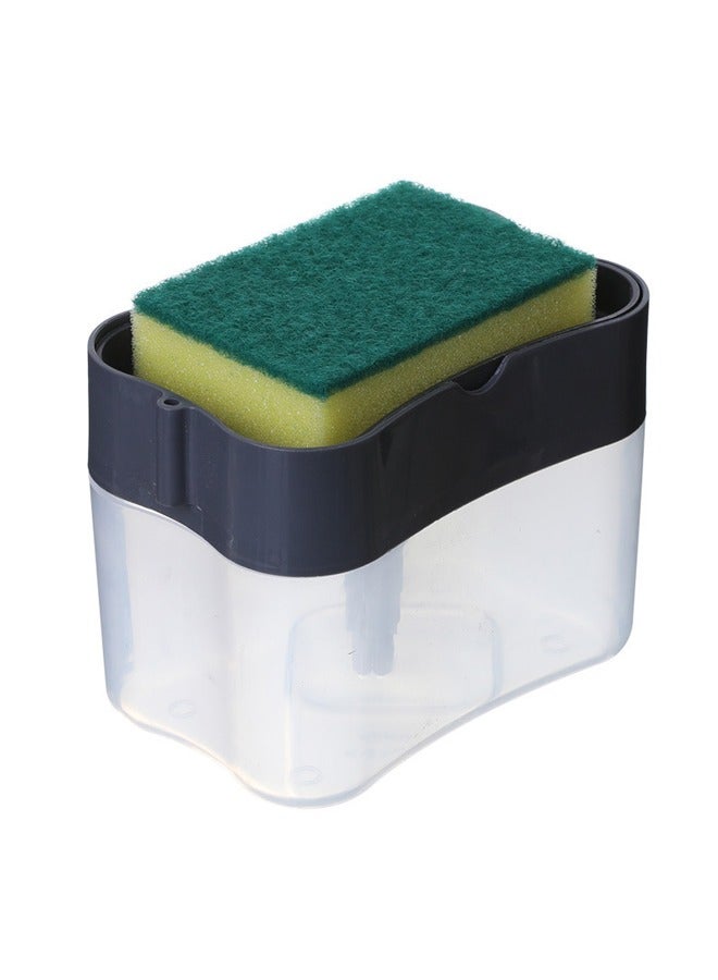 Dispenser- Liquid Soap Pump And Sponge Multicolor  - Image 1