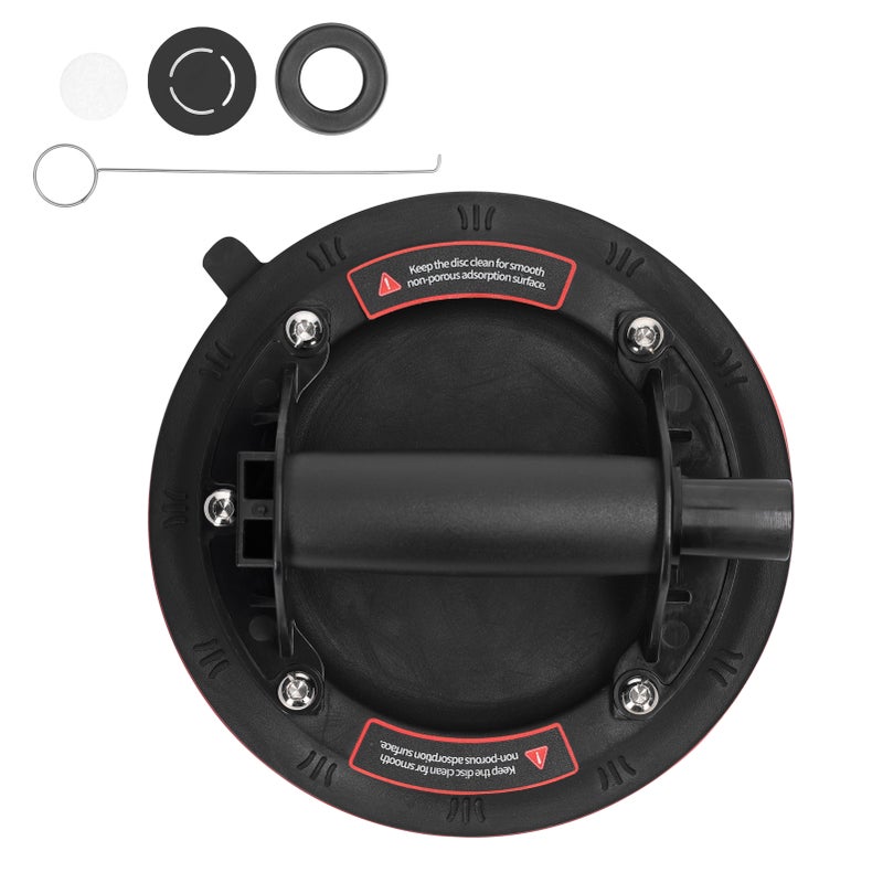 Manual Vacuum Suction Cup 100kg High Bearing Capacity Hand-pump Sucker Heavy Duty Vacuum Ceramic Tile Lifter for Granite Glass Lifting Tool - Image 1