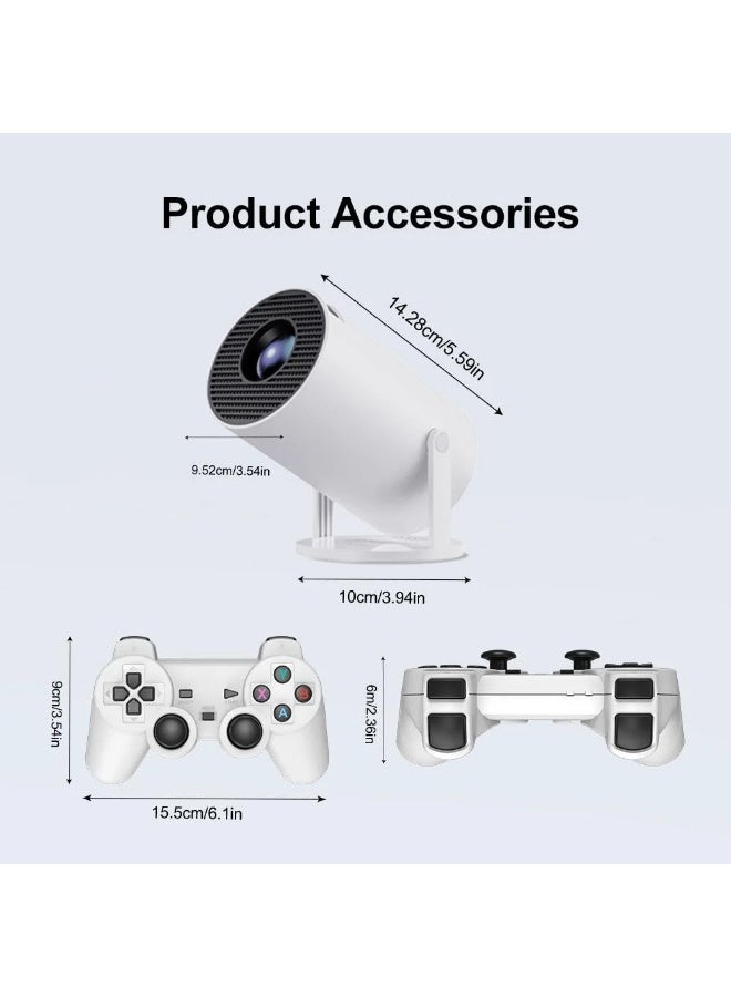 HY300 Portable for Gaming Camp Home Projector 150 ANSI HD Smart Projector With Gaming Controller  - Image 2