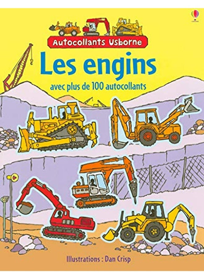 Les Engins  Autocollants Usborne