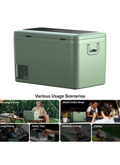 Baseus Car Fridge 21.6L Mini Fridge 12/24V Car Refrigerator Freezer & Cooler, Portable Electric Cool Box for Tesla Model Y, SUV, Truck, Campervan RV, Boat, Outdoor Travel Picnic, Camping, 4 Cooling Modes (-5℃ to 20℃), Low Power Consumption, App Control for Easy Temperature Adjustment  - Image 1