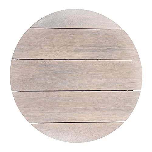 IVEI Wooden DIY Blank Name Plate Base Wood Sheet Craft - Plain Wooden Board Cutouts for Painting Wooden Sheet Craft, Decoupage, Resin Art Work & Decoration (Circle) - Image 1