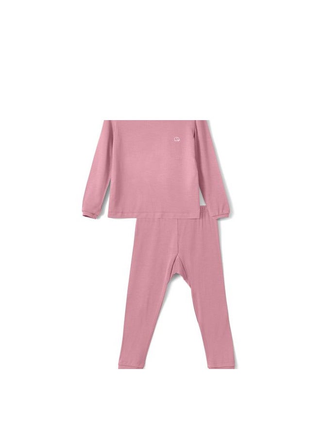 Anvi Baby Bamboo Spandex Pajama 18-24M- Lilac  - Image 2