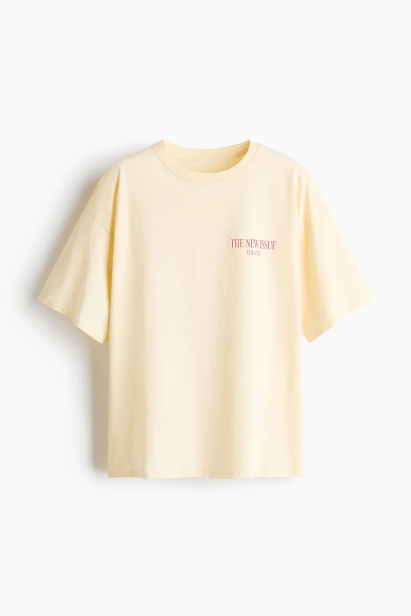 H&M Oversized printed T-shirt