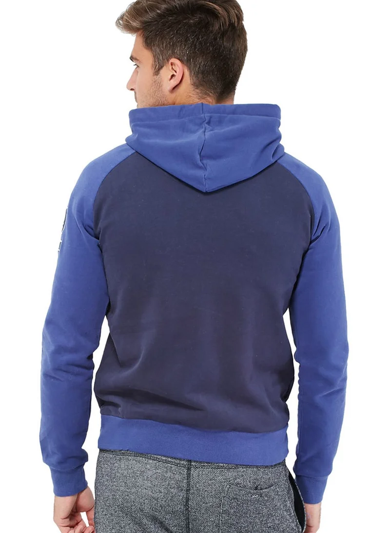 BRAVE SOUL Shadow Zip Through Hoodie