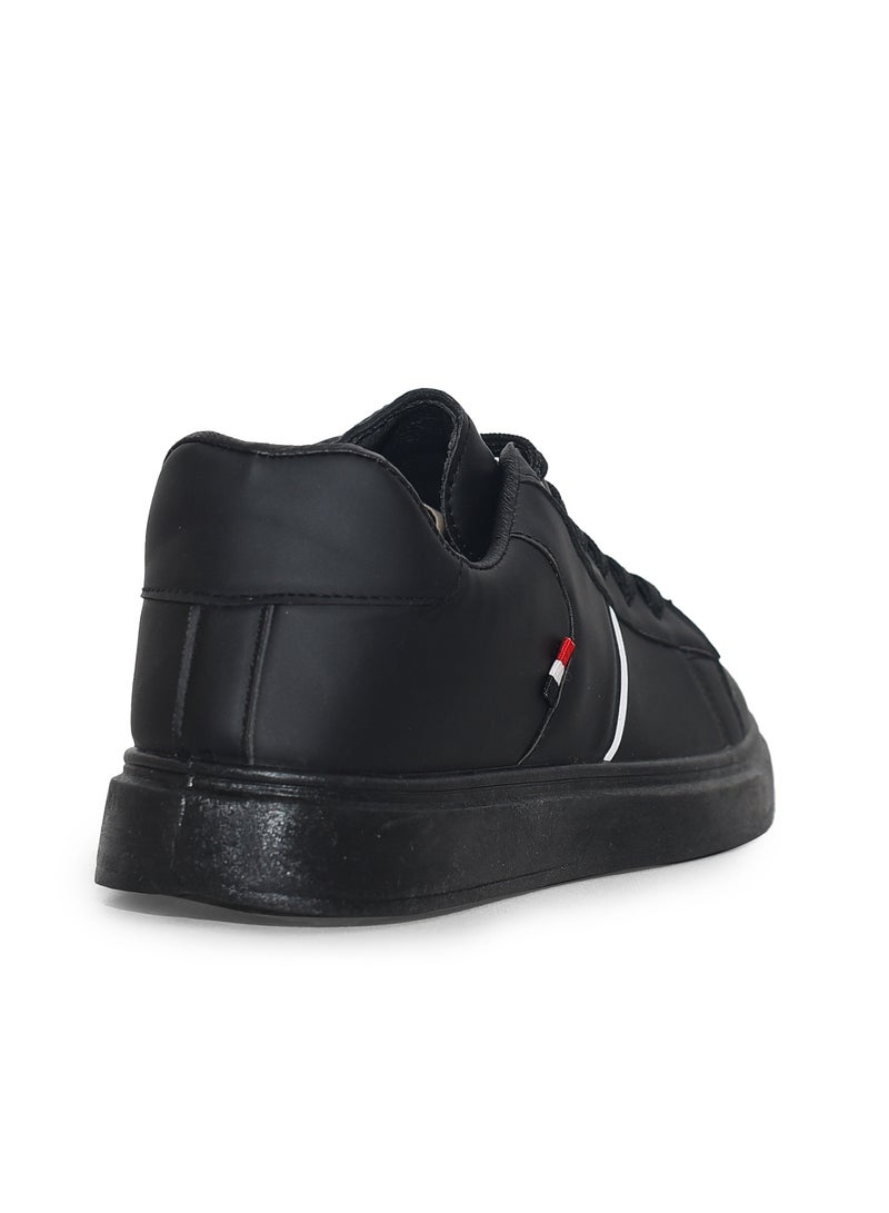 Desert Men's Fashion Leather Flat Sneakers  - Image 4