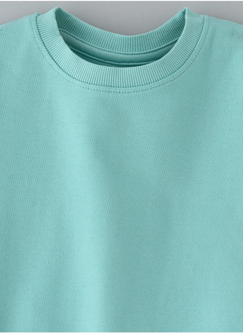 Jelliene Basic round neck sweat top  - Image 3