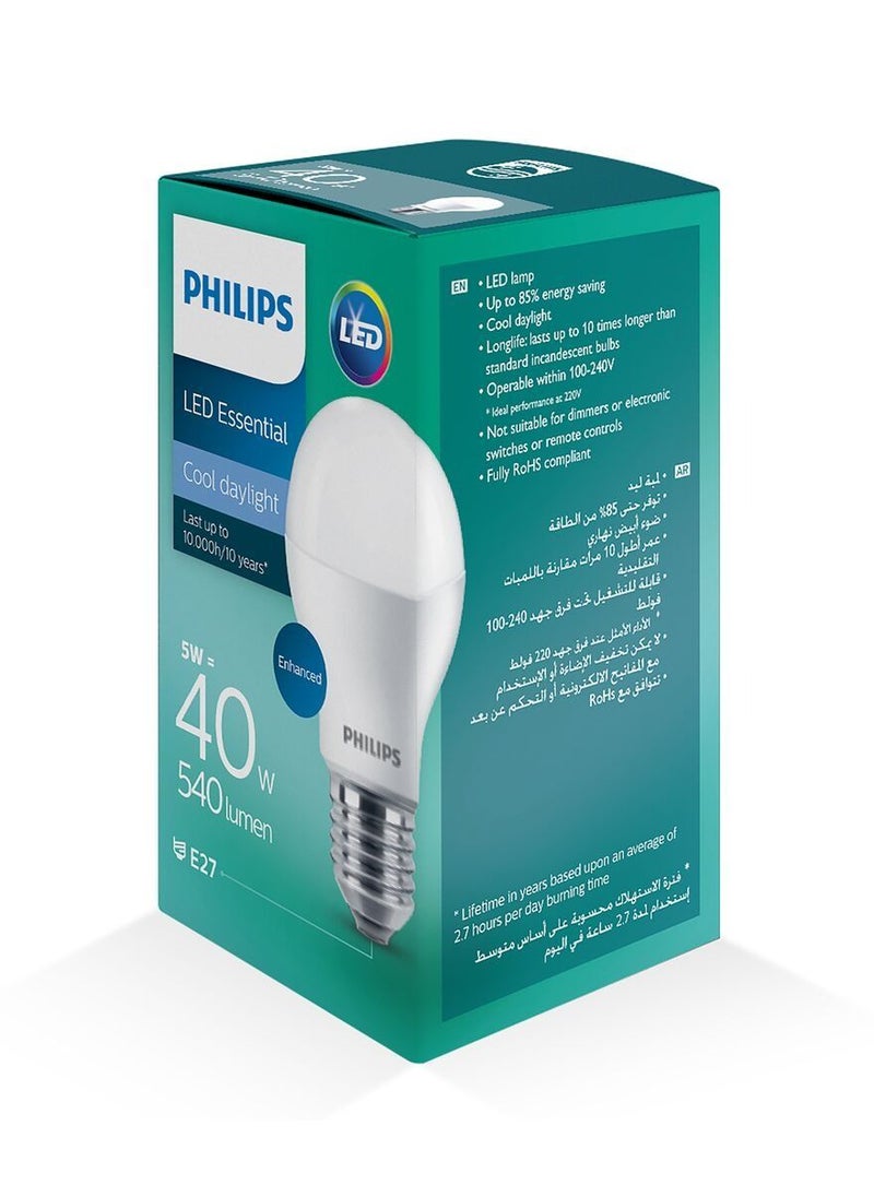 Philips - Philips 6500K 5-40W E27 LED Bulb Cool Day Light - Image 1