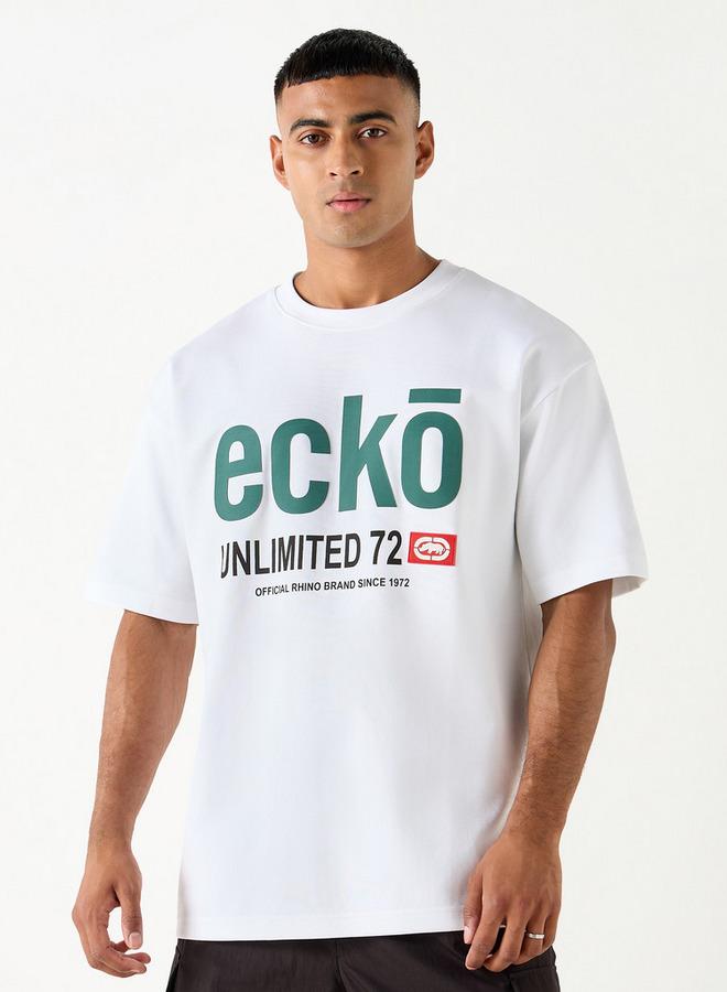 Ecko Unltd. Ecko Unltd Printed Crew Neck T-shirt with Short Sleeves - Image 1
