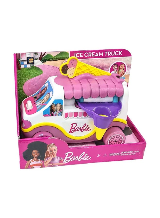 Barbie Ice Cream Truck Playset - Image 1