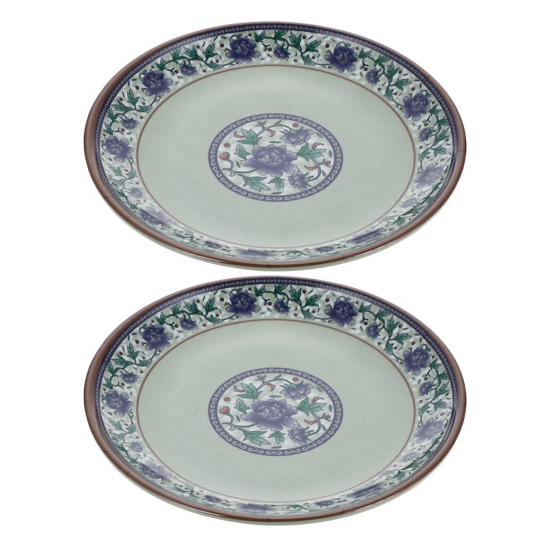 2pcs Food Serving Trays Food Container Multi-purpose Dinner Plates - Image 1