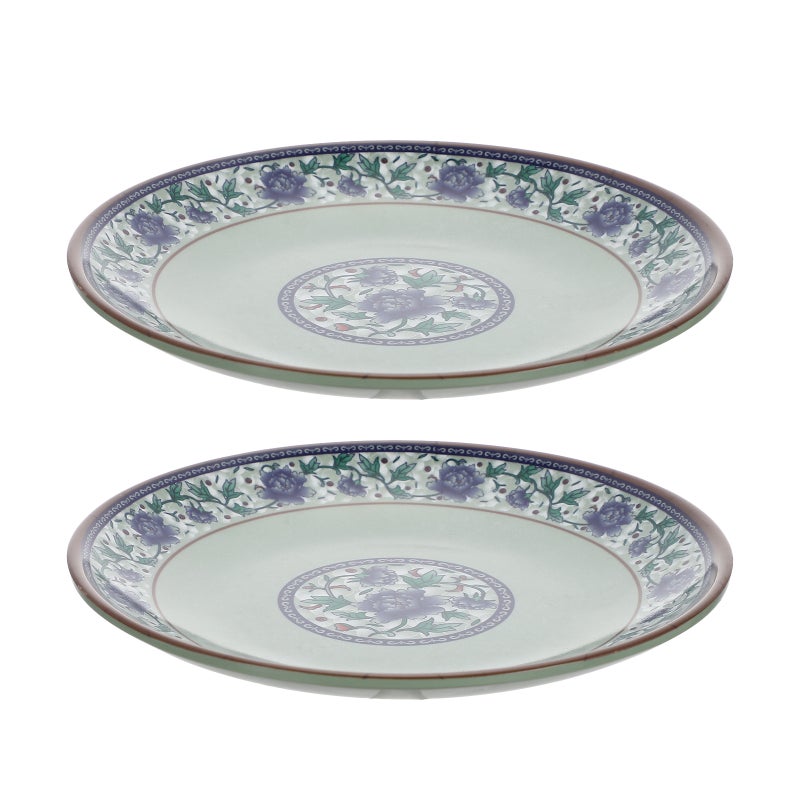 2pcs Food Serving Trays Food Container Multi-purpose Dinner Plates - Image 3
