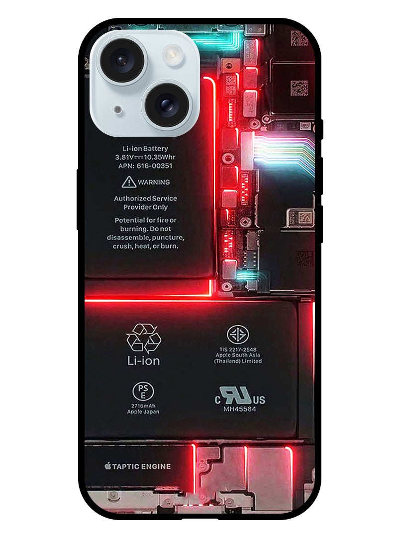 Theodor غطاء واقي مضاد للخدش ومقاوم للصدمات لجهاز آيفون 15 بلس - Image 1